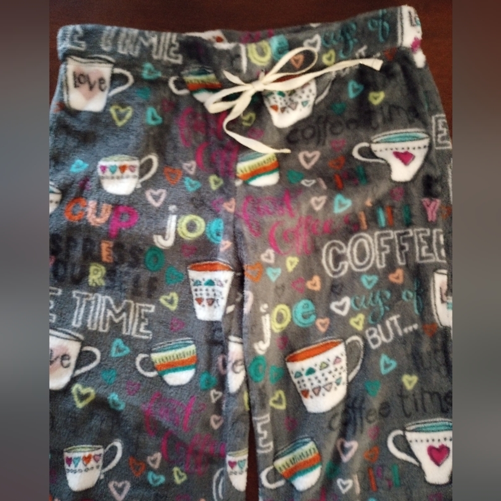 💘🍂 Coffee Print PJ Bottoms